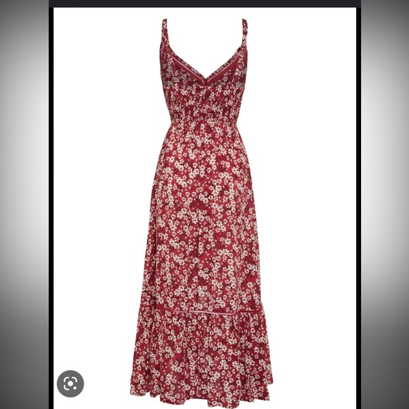 Kivari Pasadena Tie Up Maxi Dress size XS - Picture 2 of 6